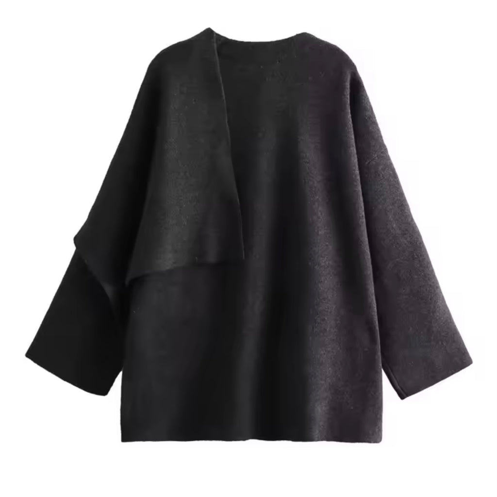 Dark Grey Woven Coat