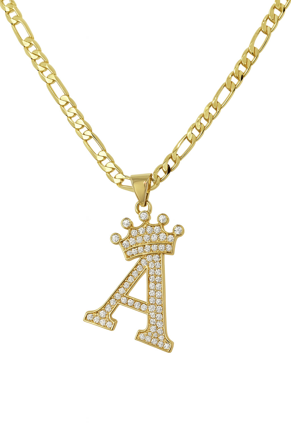 Gold Initial Necklace Jewellery