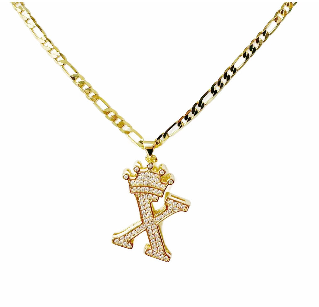 Gold Initial Necklace Jewellery