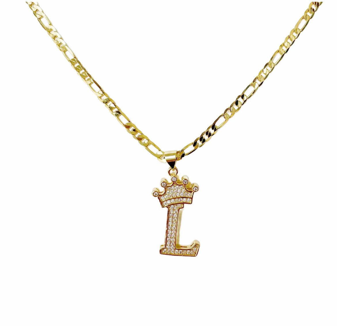 Gold Initial Necklace Jewellery