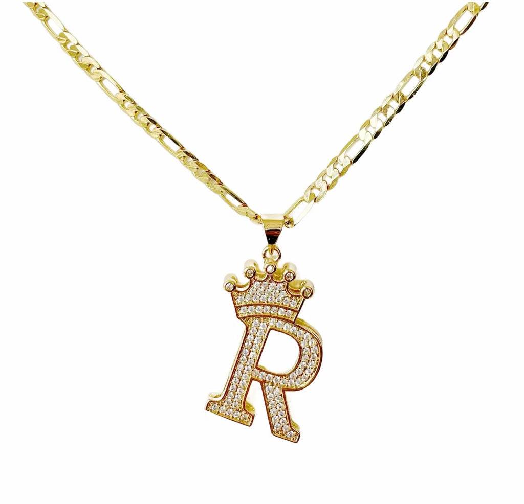 Gold Initial Necklace Jewellery