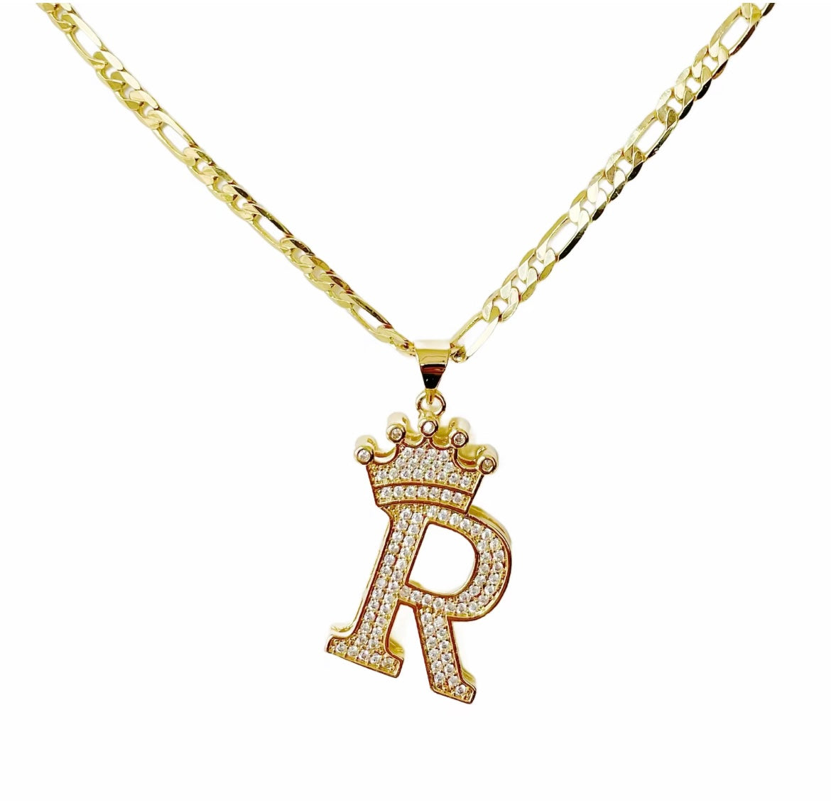 Gold Initial Necklace Jewellery