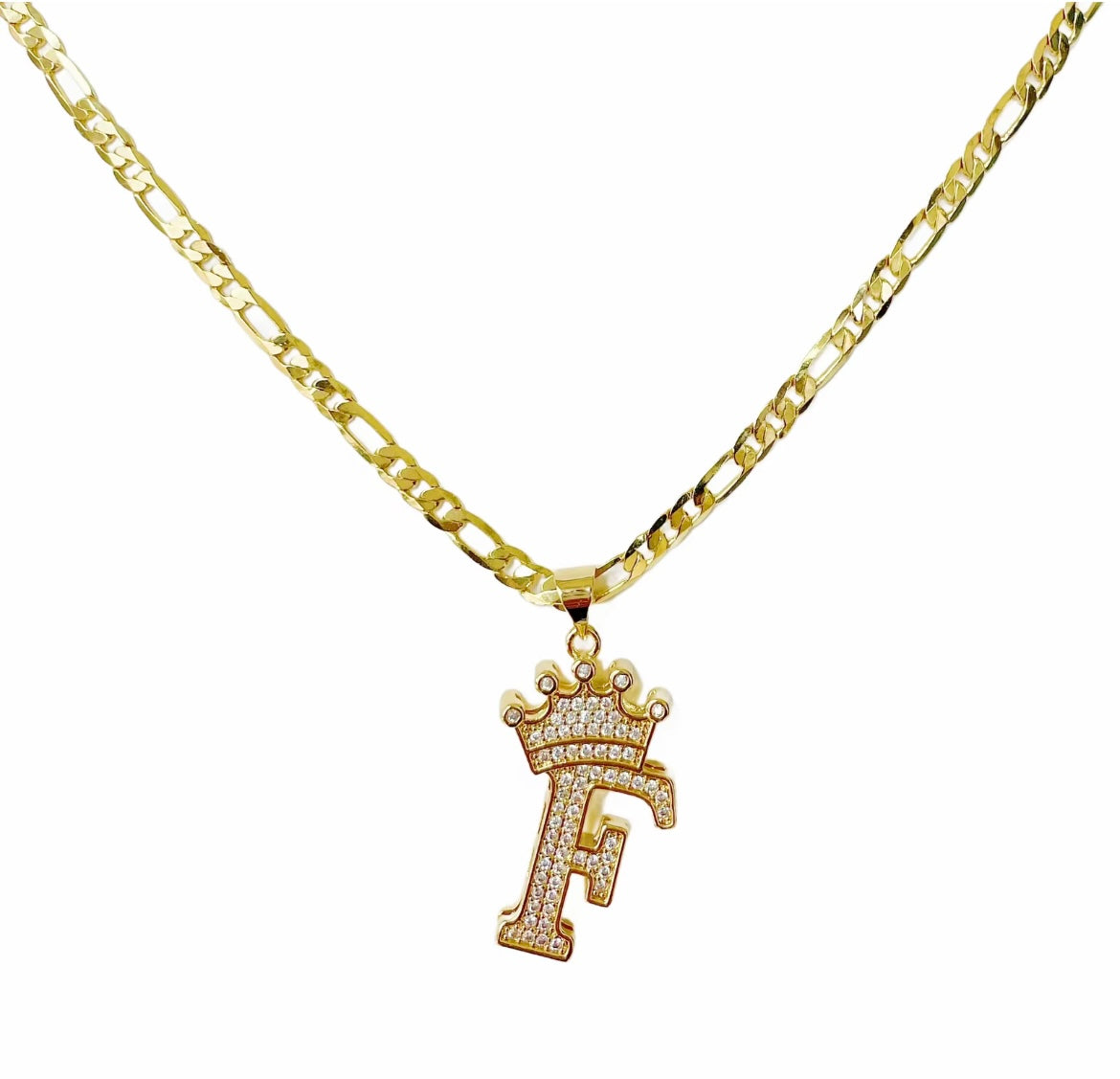 Gold Initial Necklace Jewellery