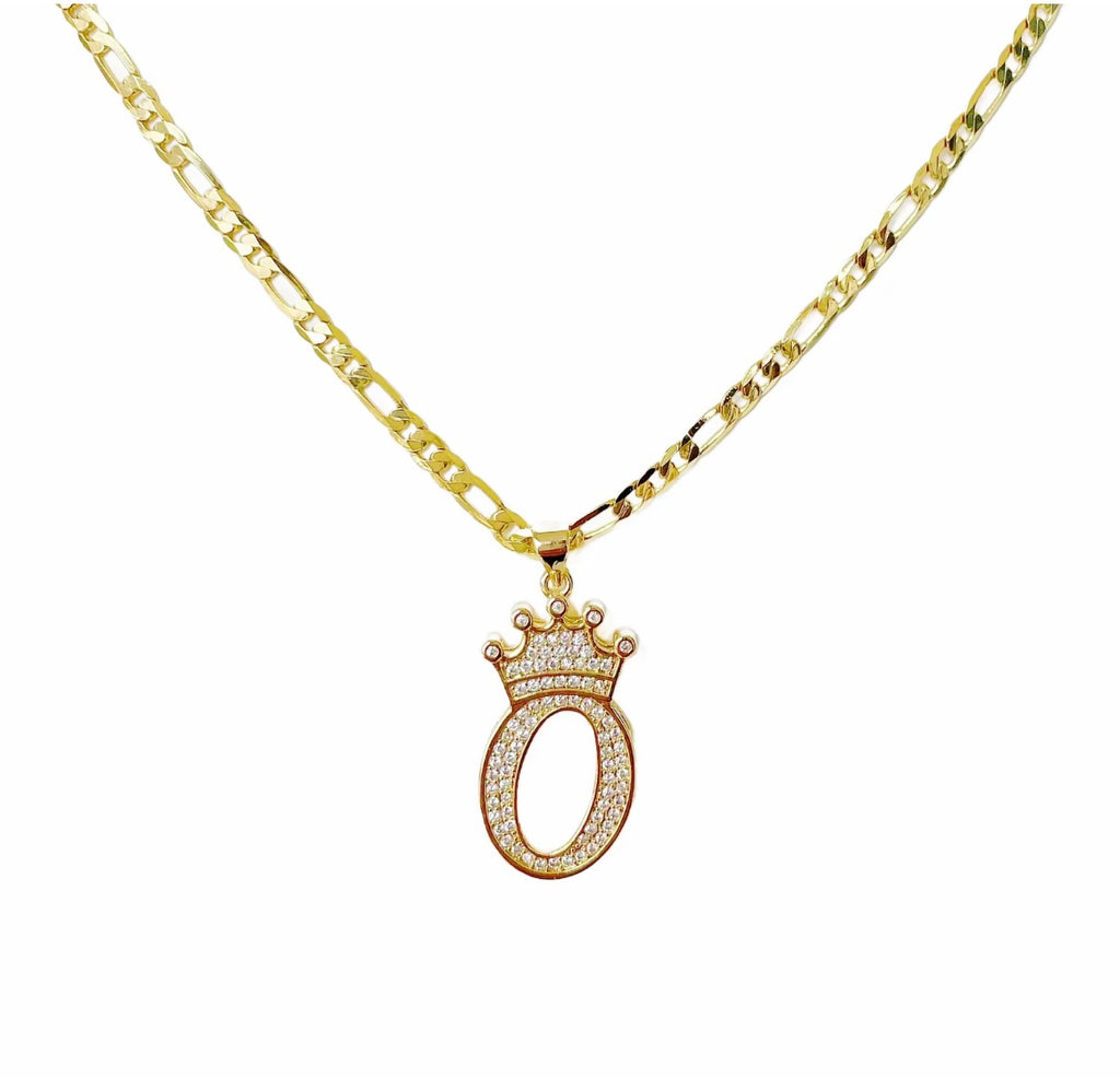 Gold Initial Necklace Jewellery