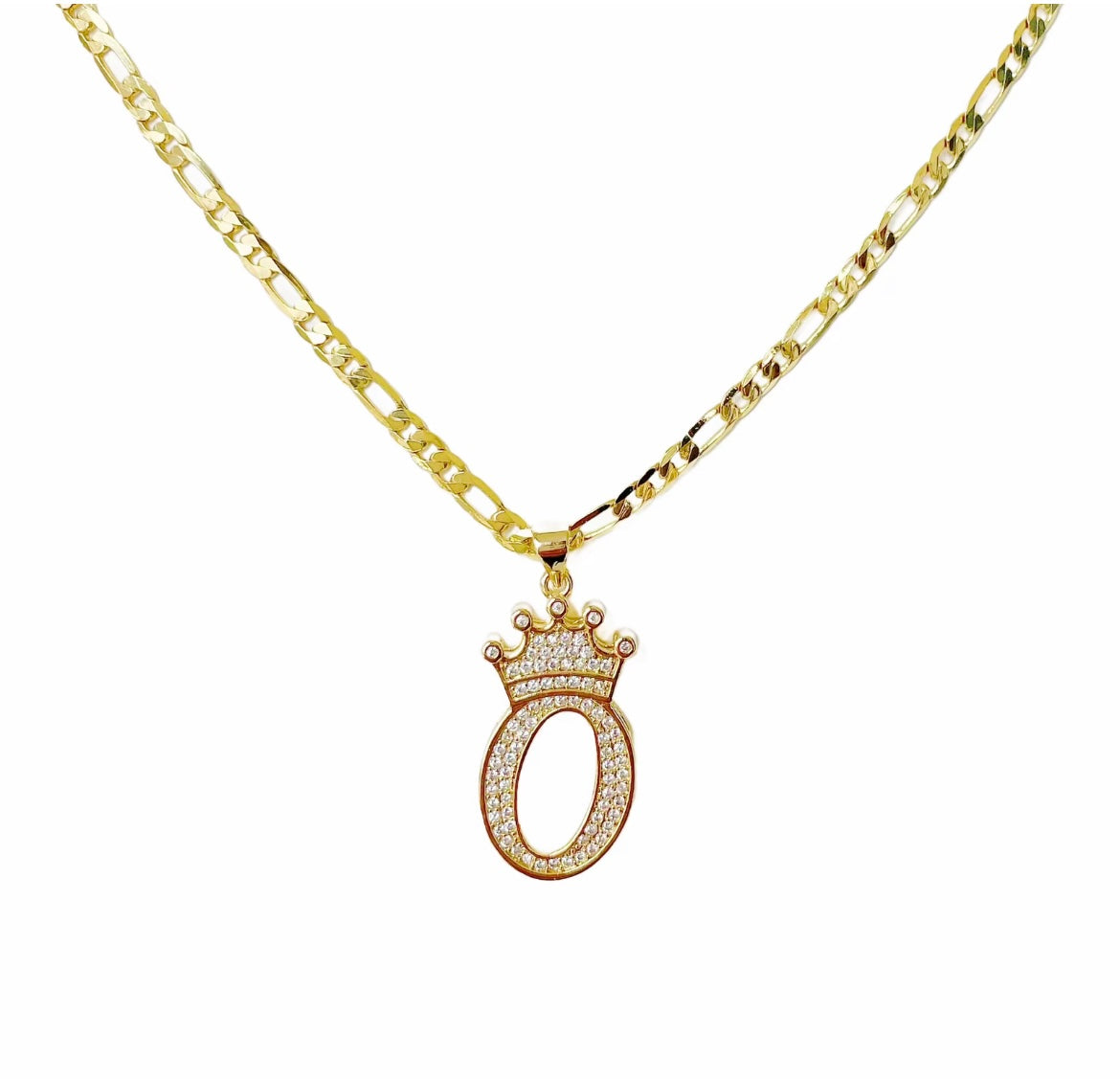 Gold Initial Necklace Jewellery