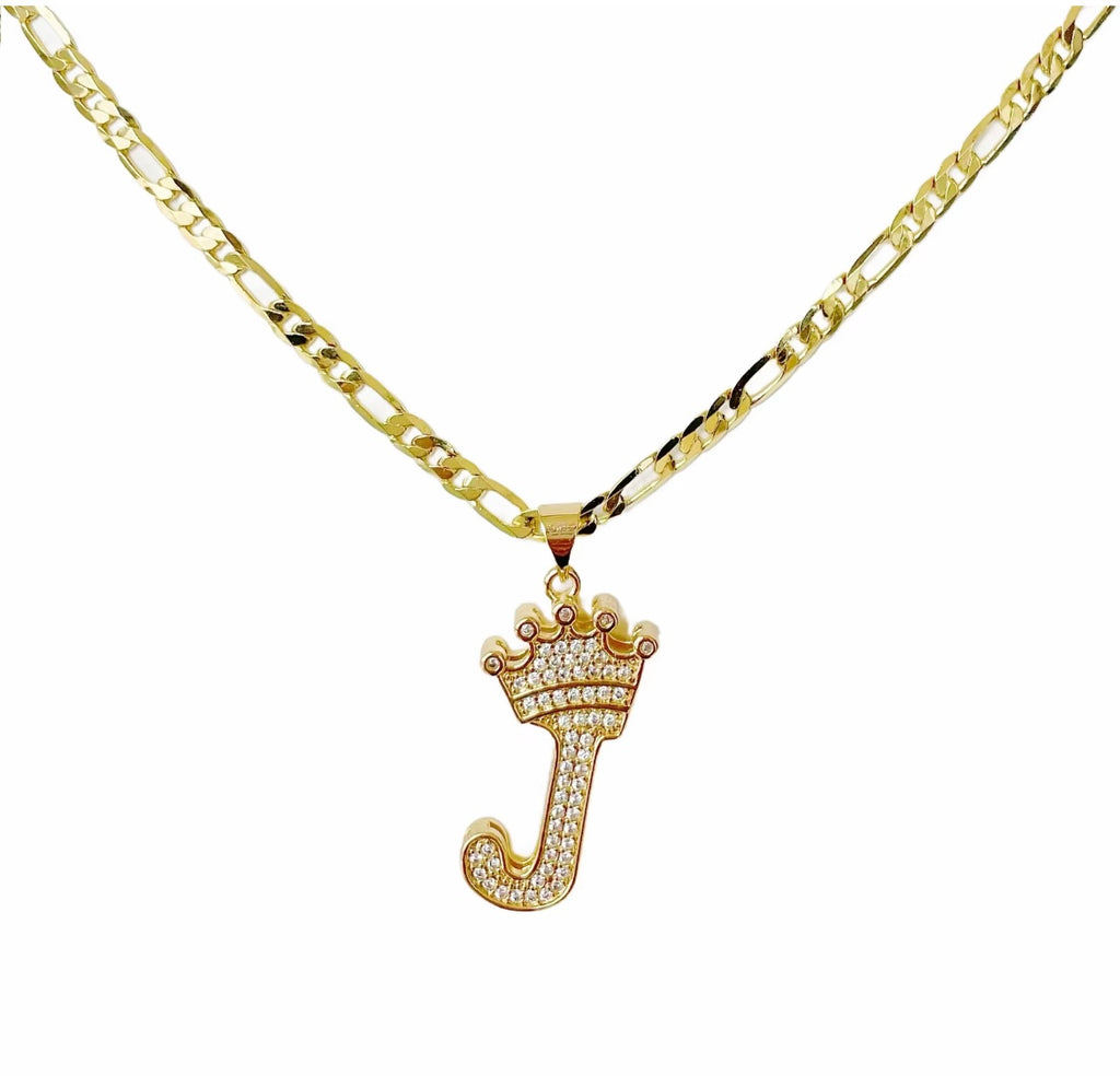 Gold Initial Necklace Jewellery