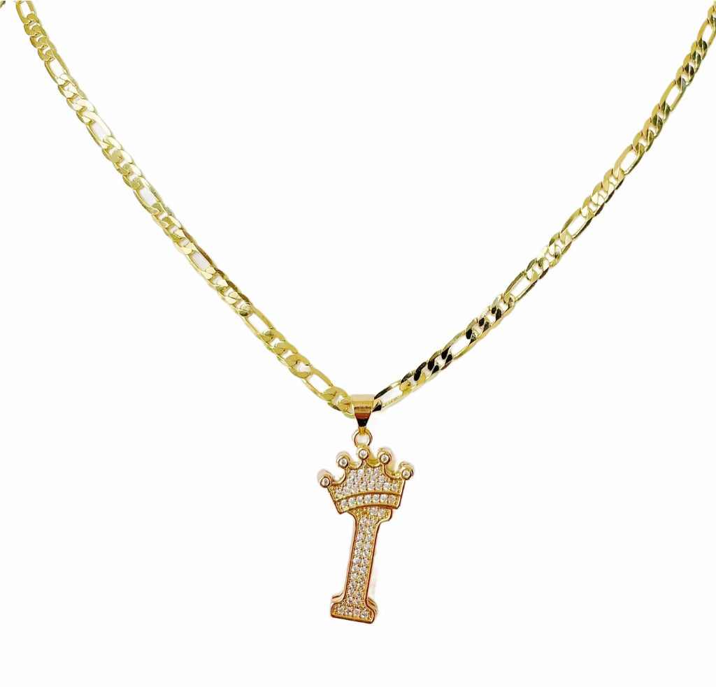 Gold Initial Necklace Jewellery