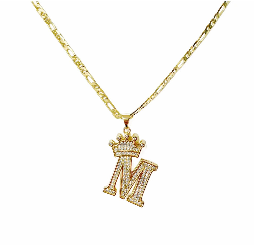 Gold Initial Necklace Jewellery