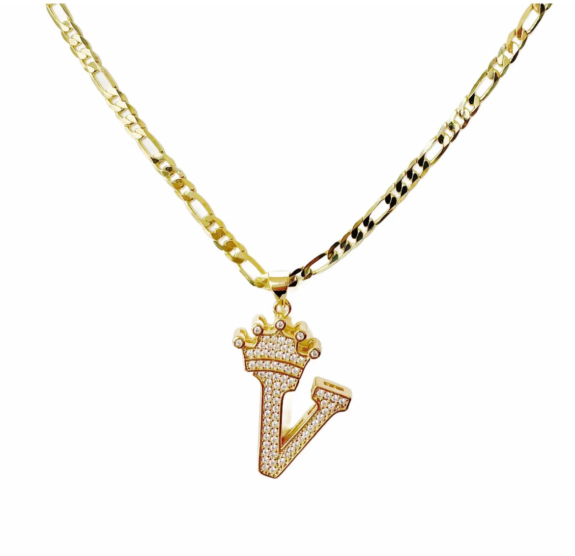 Gold Initial Necklace Jewellery
