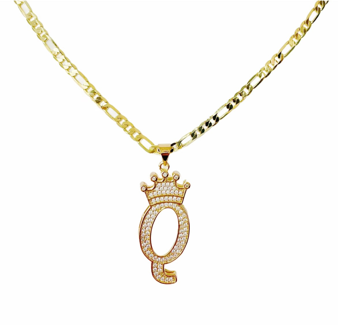 Gold Initial Necklace Jewellery