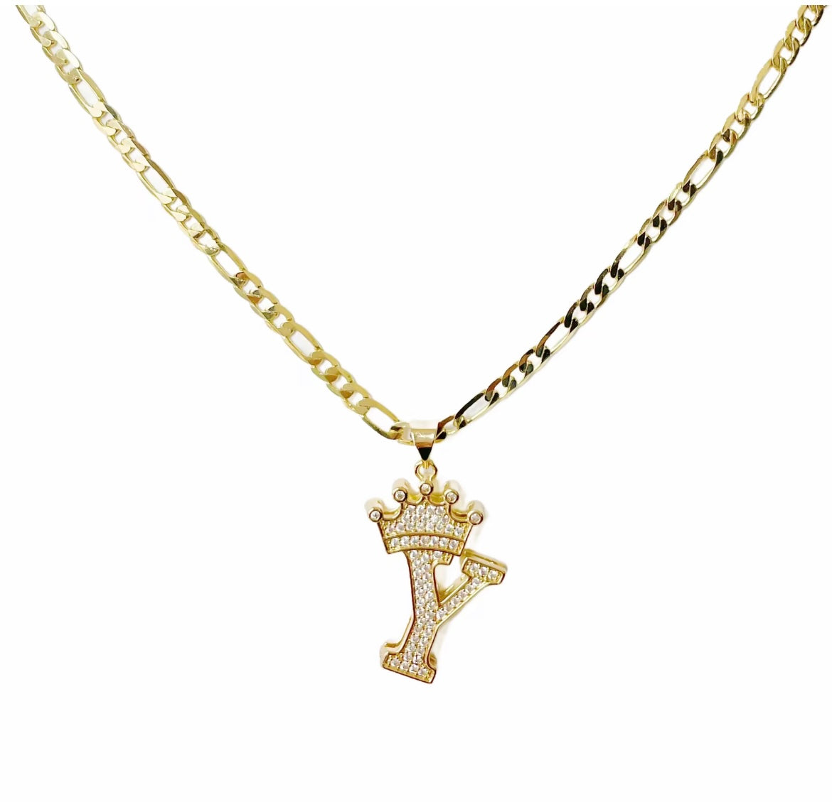 Gold Initial Necklace Jewellery