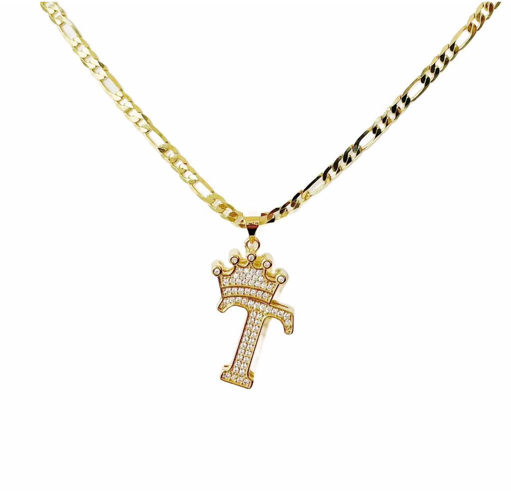 Gold Initial Necklace Jewellery