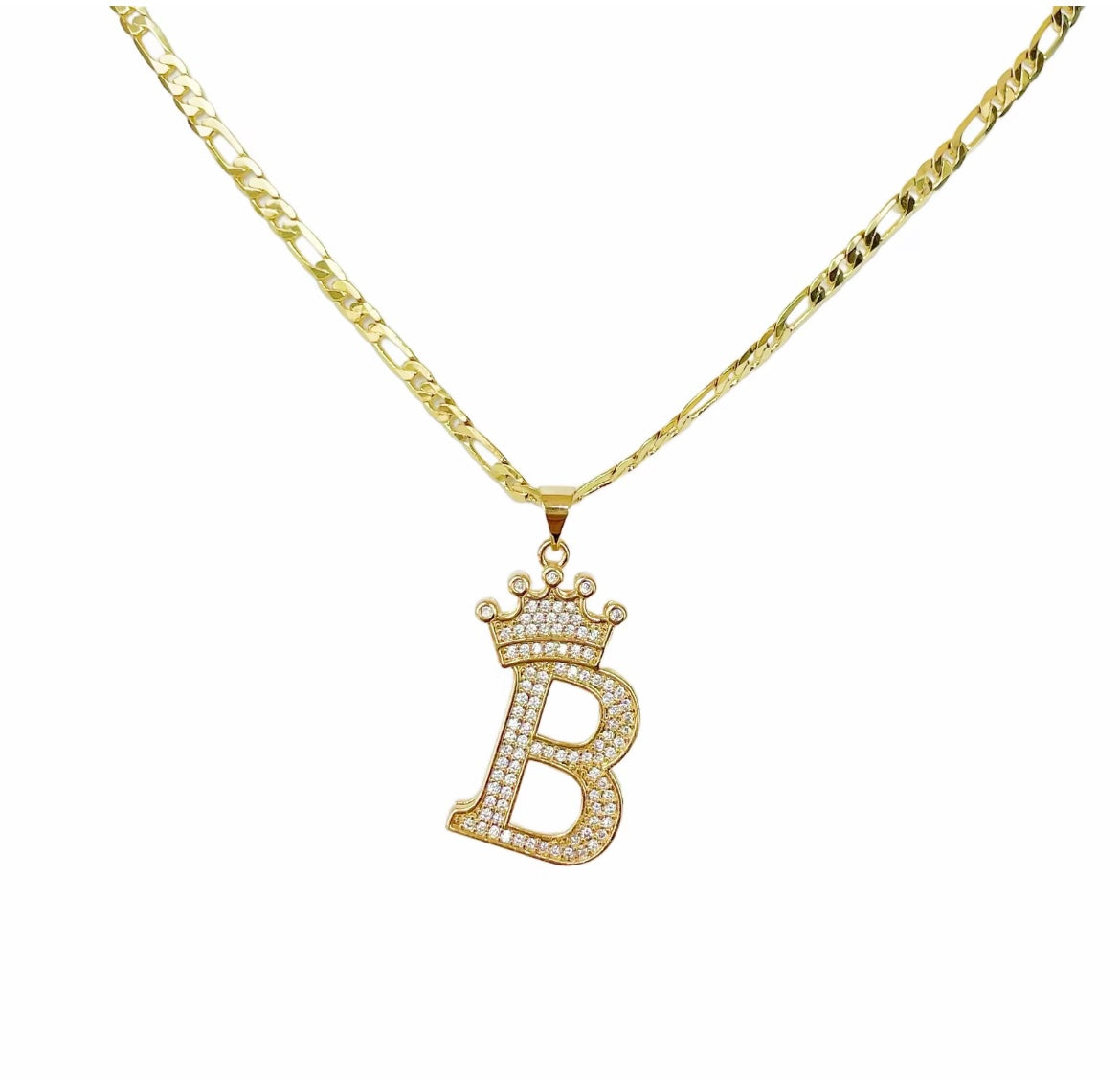 Gold Initial Necklace Jewellery