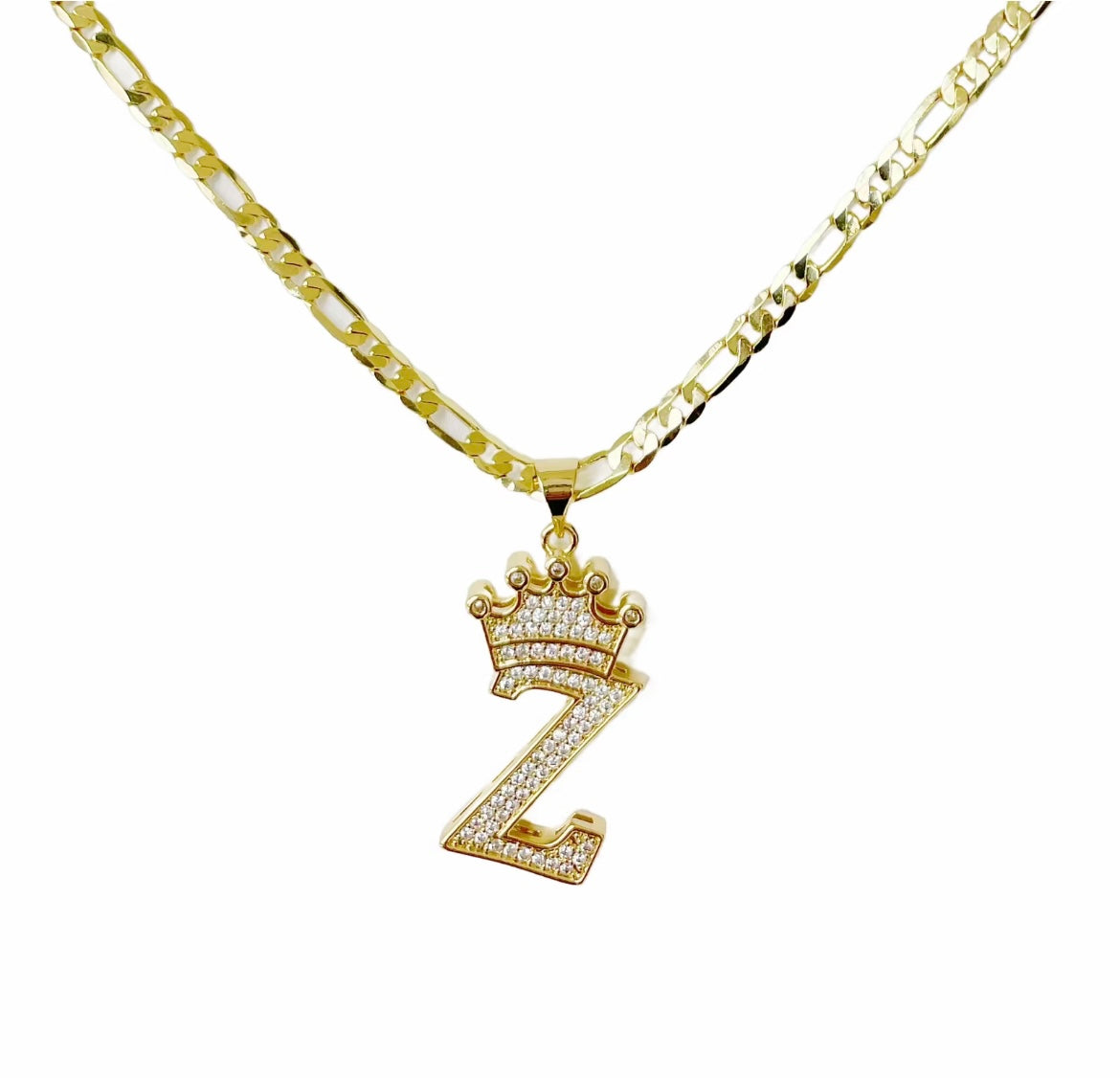 Gold Initial Necklace Jewellery